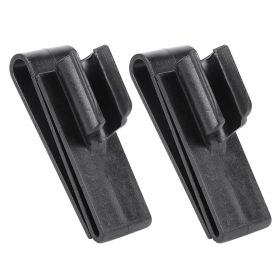 Golf Club Bag Clip Plastic Clamp Holder Durable Black Putter Clip Golf Accessory