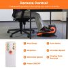 Under Desk Elliptical Machine Seated Pedal Exerciser Leg Foot Trainer Stepper Exerciser with 5 Speed Levels 3 Auto Modes LCD Monitor for Seniors Offic