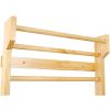 Gymnastics Wood Stall Bar, Multi-use Swedish Ladder- Wall Mounted Pull Up Bar-Physical Therapy for Stretching and Various Exercises