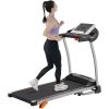 Easy Folding Treadmill for Home Use, 2.5HP Electric Running, Jogging & Walking Machine with Device Holder & Pulse Sensor