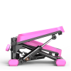 Home Office Exercise 330LBS Capacity Mini Stepper with Resistance Bands and LCD Monitor