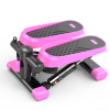 Home Office Exercise 330LBS Capacity Mini Stepper with Resistance Bands and LCD Monitor