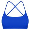 1Pc/3Pcs Women Cross Back Sport Bras Padded Strappy Crop Open Back Low Impact Bras Sexy Fitness Tank Tops