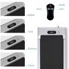 2 in 1 Under Desk Electric Treadmill 2.5HP; with Bluetooth APP and speaker; Remote Control; Display; Walking Jogging Running Machine Fitness Equipment