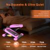 Home Office Exercise 330LBS Capacity Mini Stepper with Resistance Bands and LCD Monitor